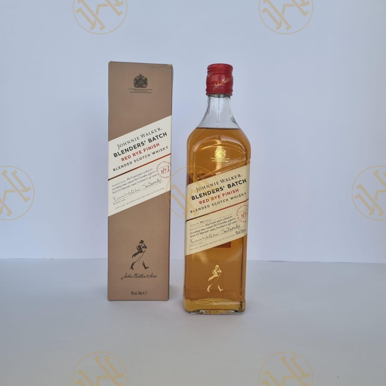 Johnnie Walker Blenders Batch Red Rye #1 70CL