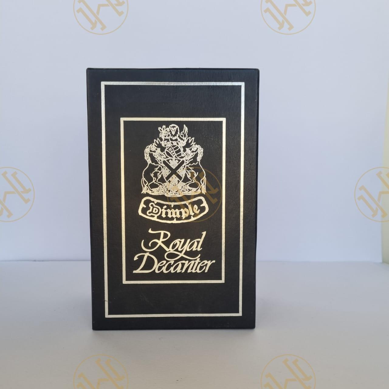 DIMPLE ROYAL DECANTER 75CL