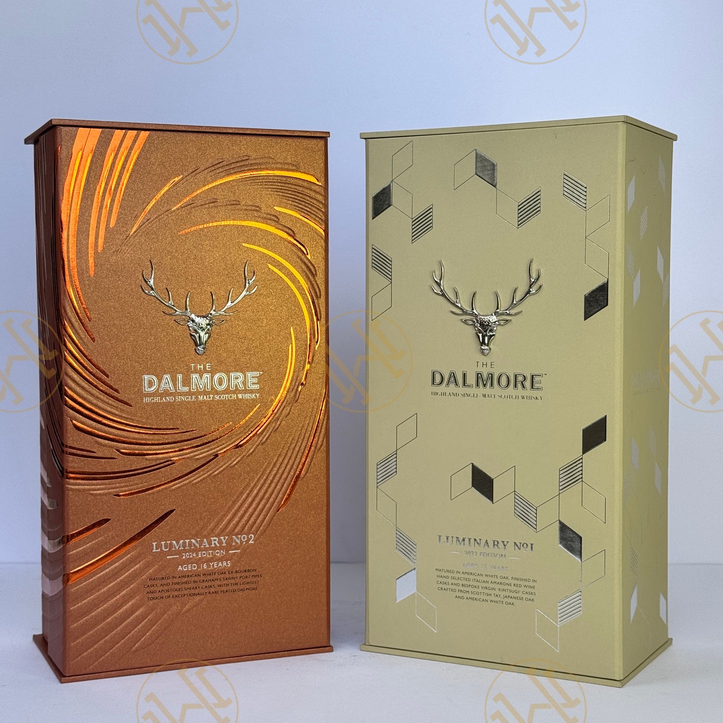 THE DALMORE LUMINARY N1 & N2 70CL SET