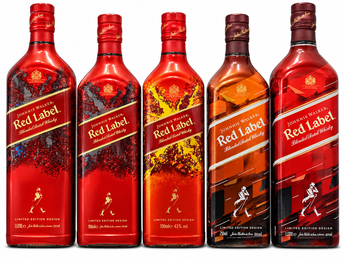 JOHNNIE WALKER RED LABEL — LIMITED EDITION COLLECTION