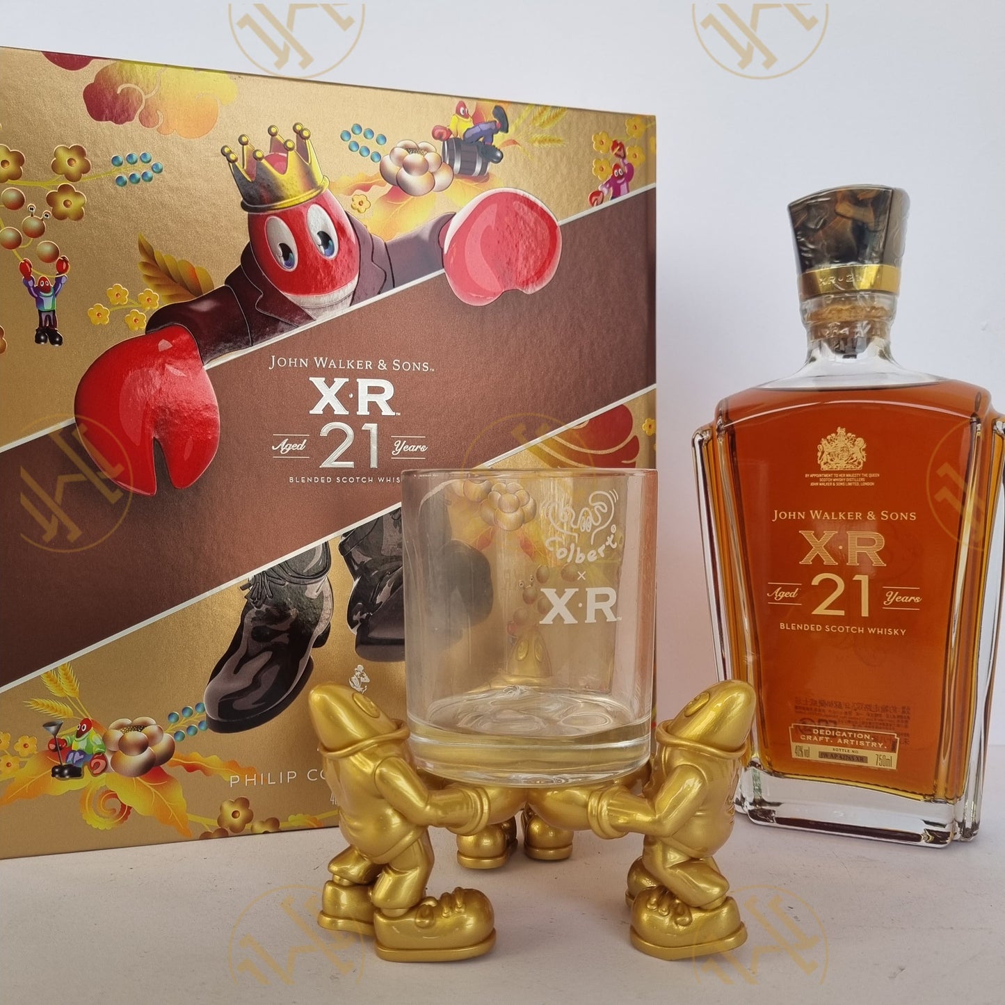 JOHNNIE WALKER XR PHILIP COLBERT 21Y 75CL (With Glass)