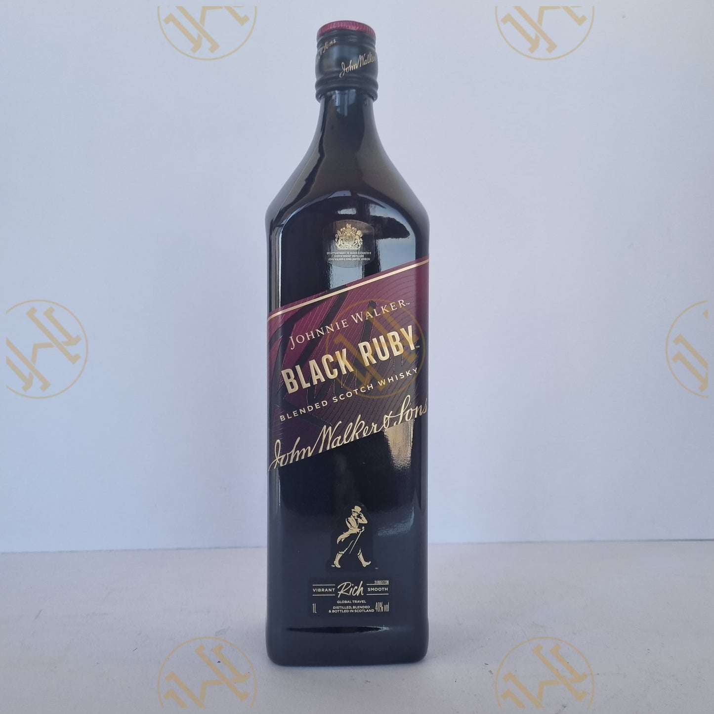 JOHNNIE WALKER BLACK LABEL RUBY 1L