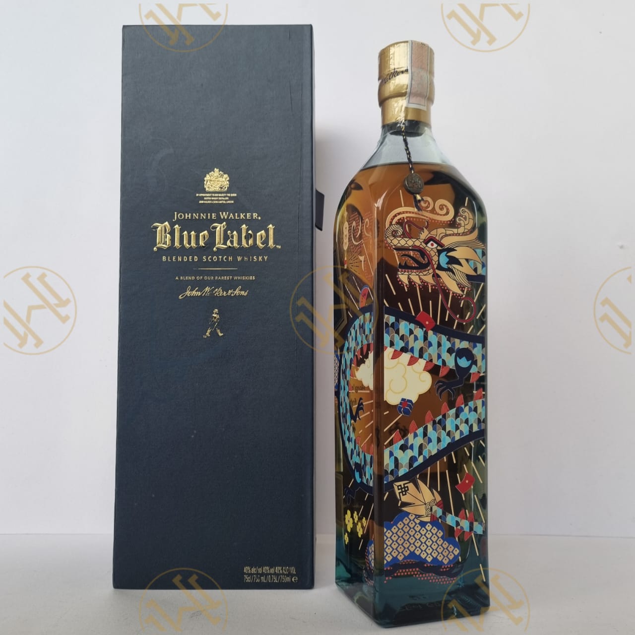 JOHNNIE WALKER BLUE LABEL THE TÊT DRAGON 75CL