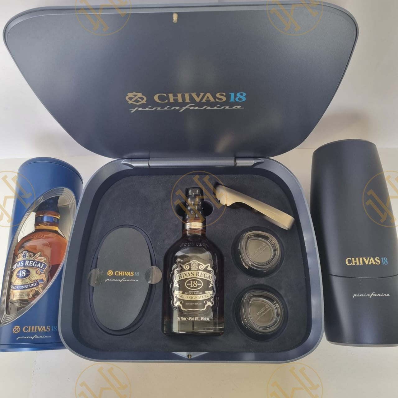 CHIVAS REGAL PININFARINA EDITION 18Y 75CL SET OF 3 BOTTLES