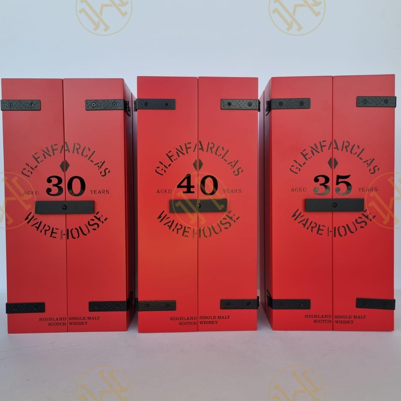 GLENFARCLAS HIGHLAND SCOTCH WHISKY 30Y, 35Y AND 40Y 75CL