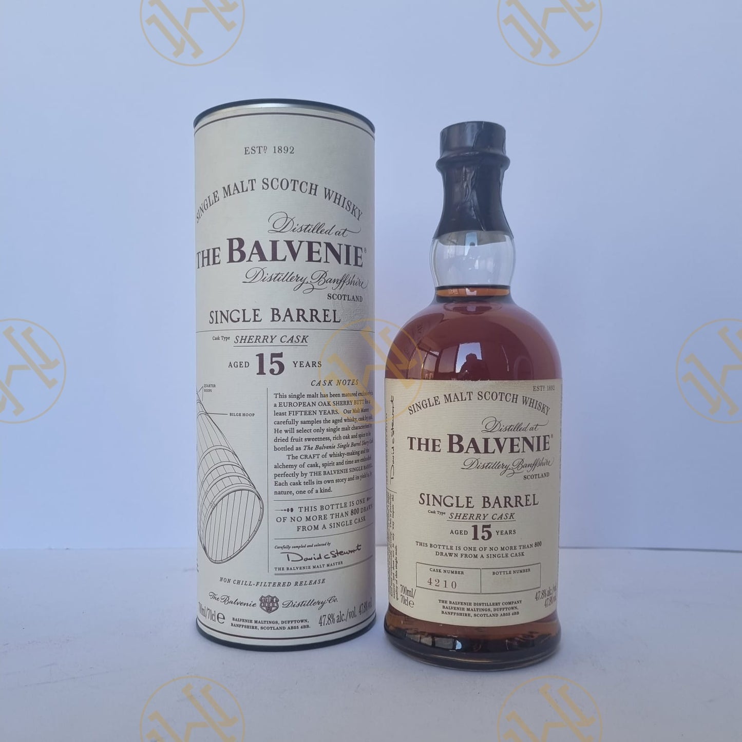 Balvenie Single Barrel 15Y 70CL