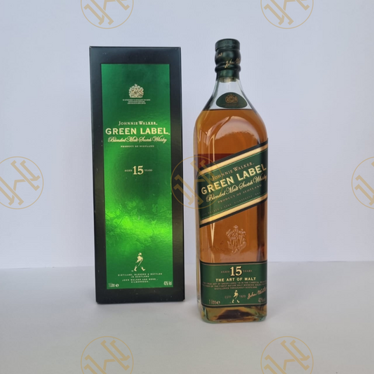 JOHNNIE WALKER GREEN LABEL 15Y 1L