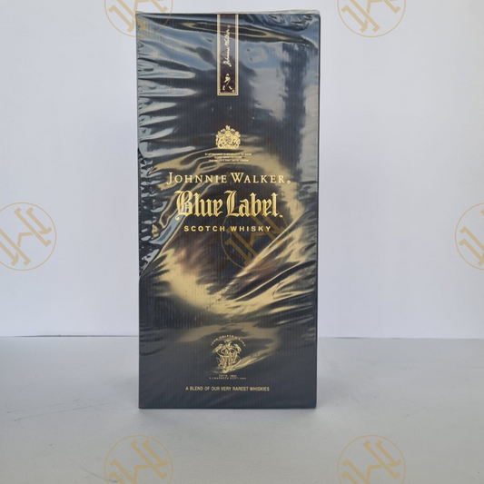 JOHNNIE WALKER BLUE LABEL OLD BOTTLE sealed 1L