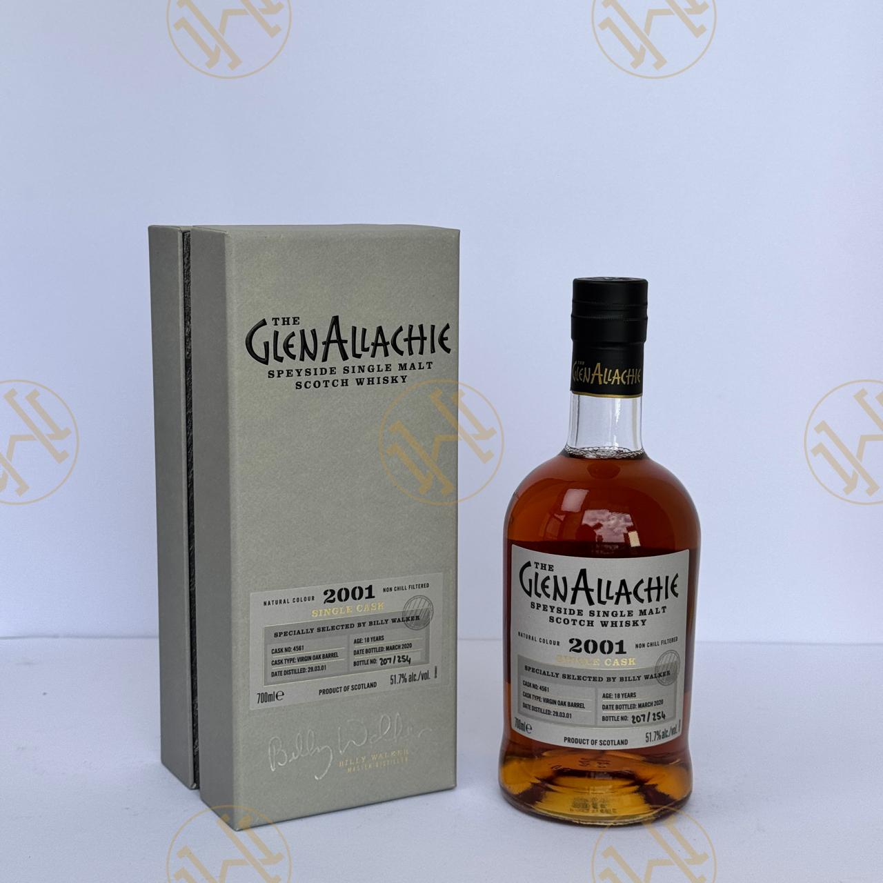 THE GLENALLACHIE 2001 70CL