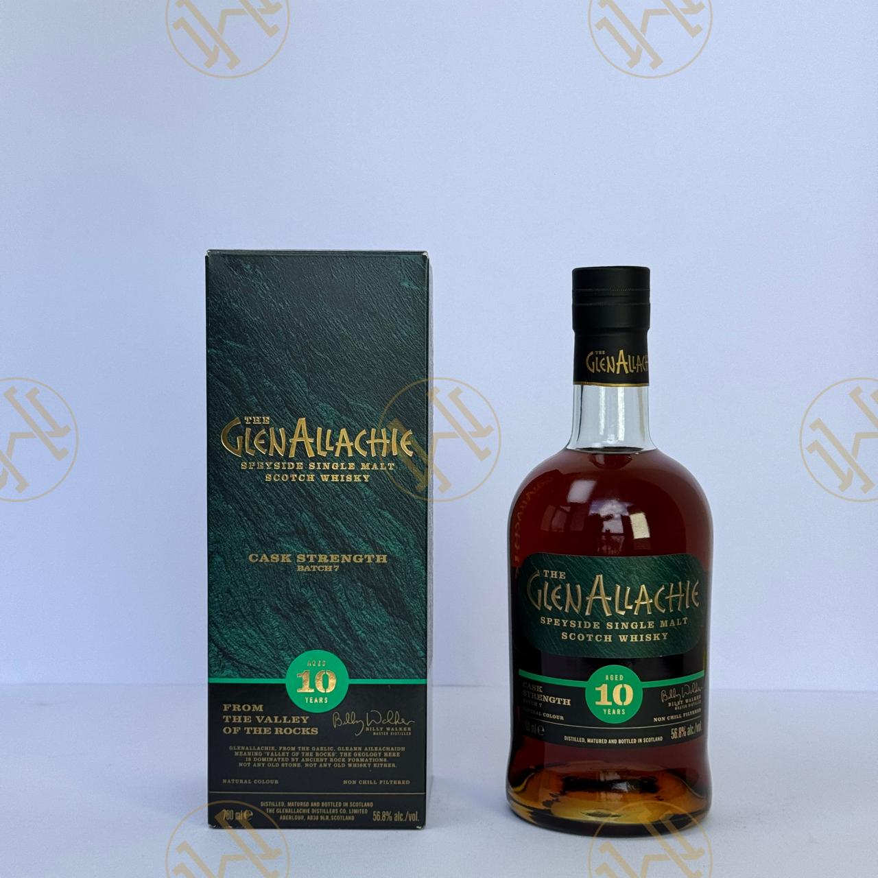 THE GLENALLACHIE CASK STRENGTH 10Y BATCH 7 70CL