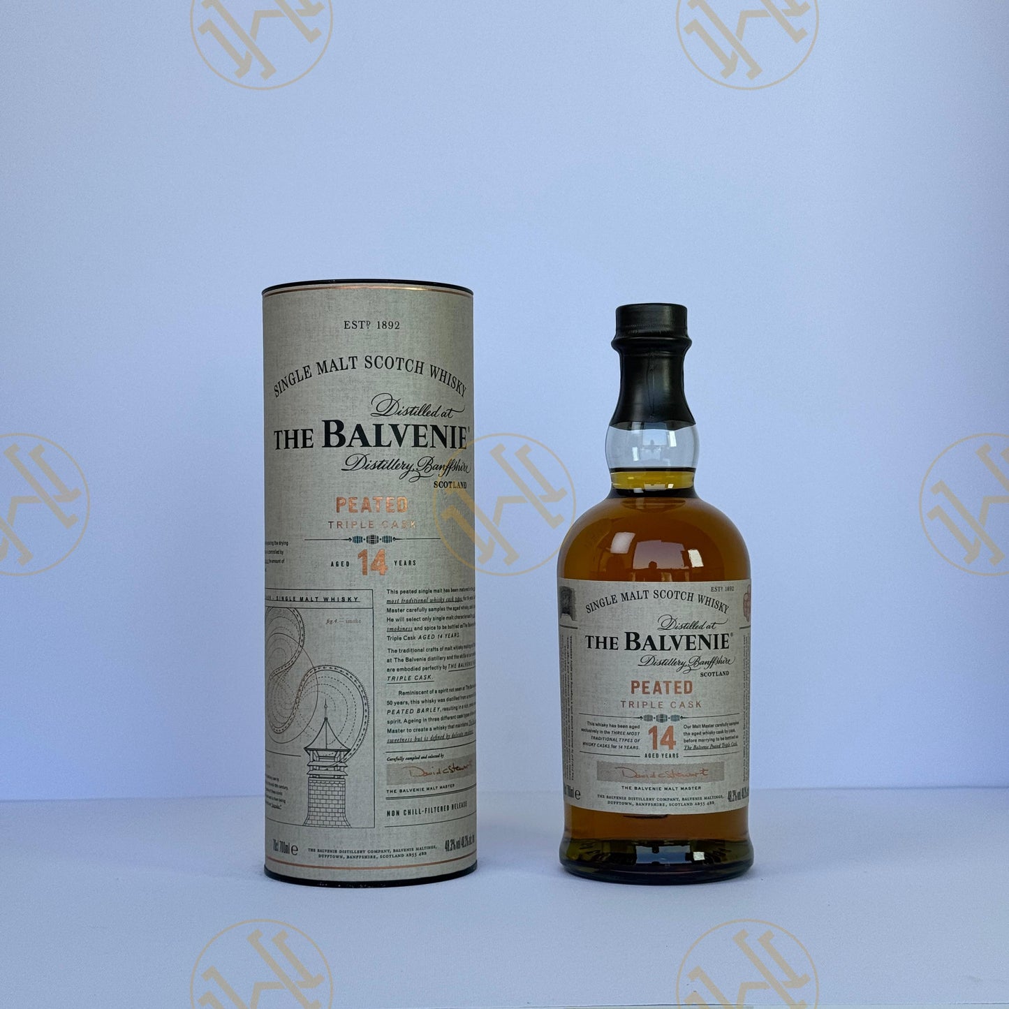 BALVENIE PEATED TRIPLE CASK 14Y 70CL