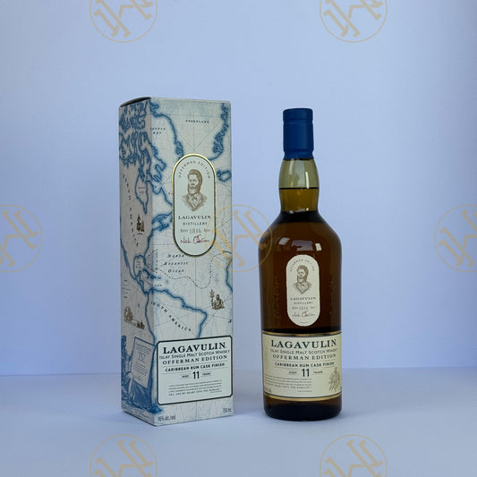 LAGAVULIN 11Y OFFERMAN CARIBBEAN RUM CASK 75CL