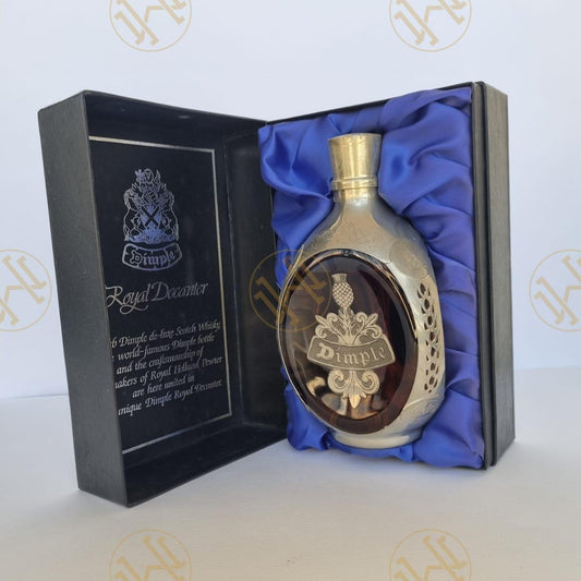 DIMPLE ROYAL DECANTER 75CL