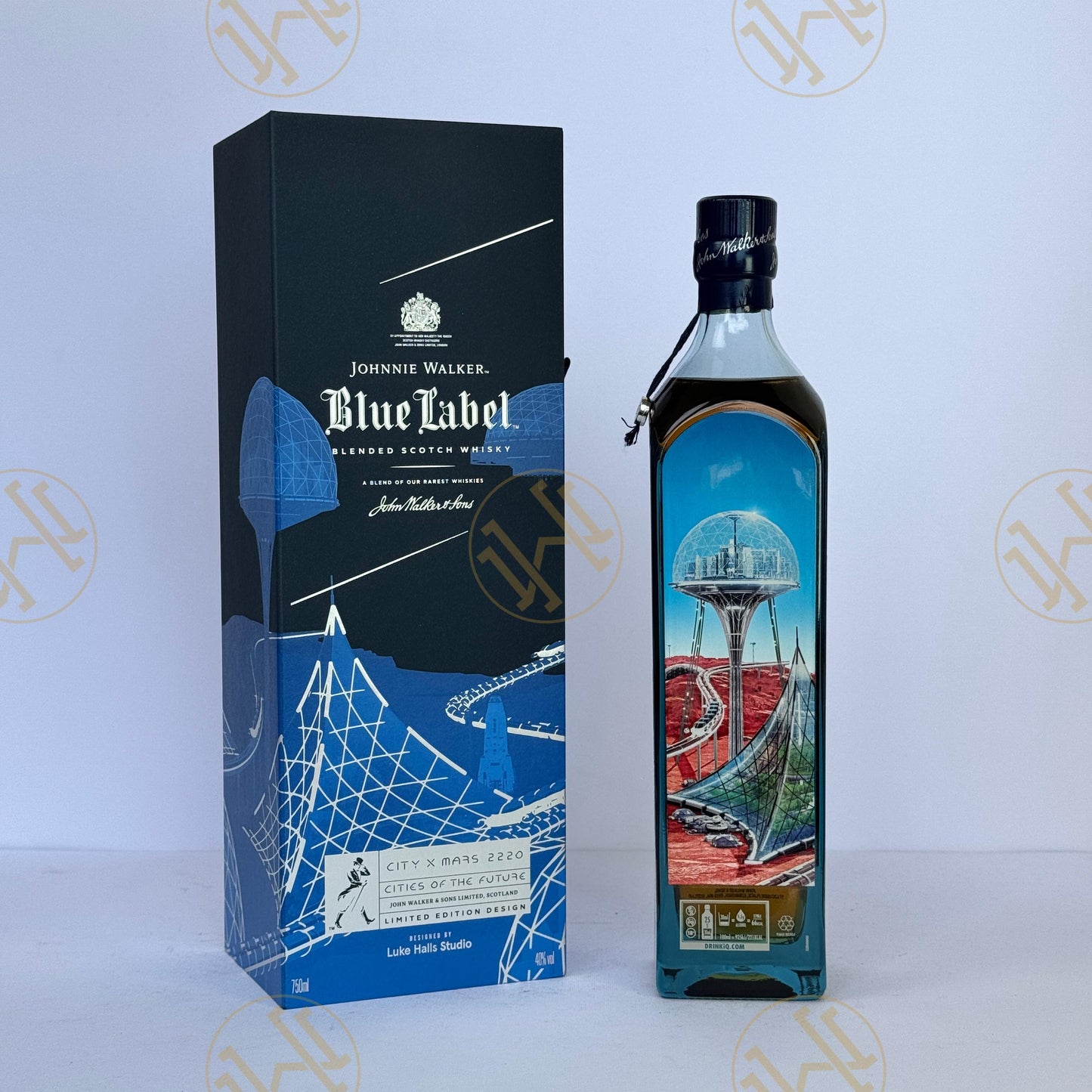 Johnnie Walker Blue Label City Of The Future Mars Edition 70CL