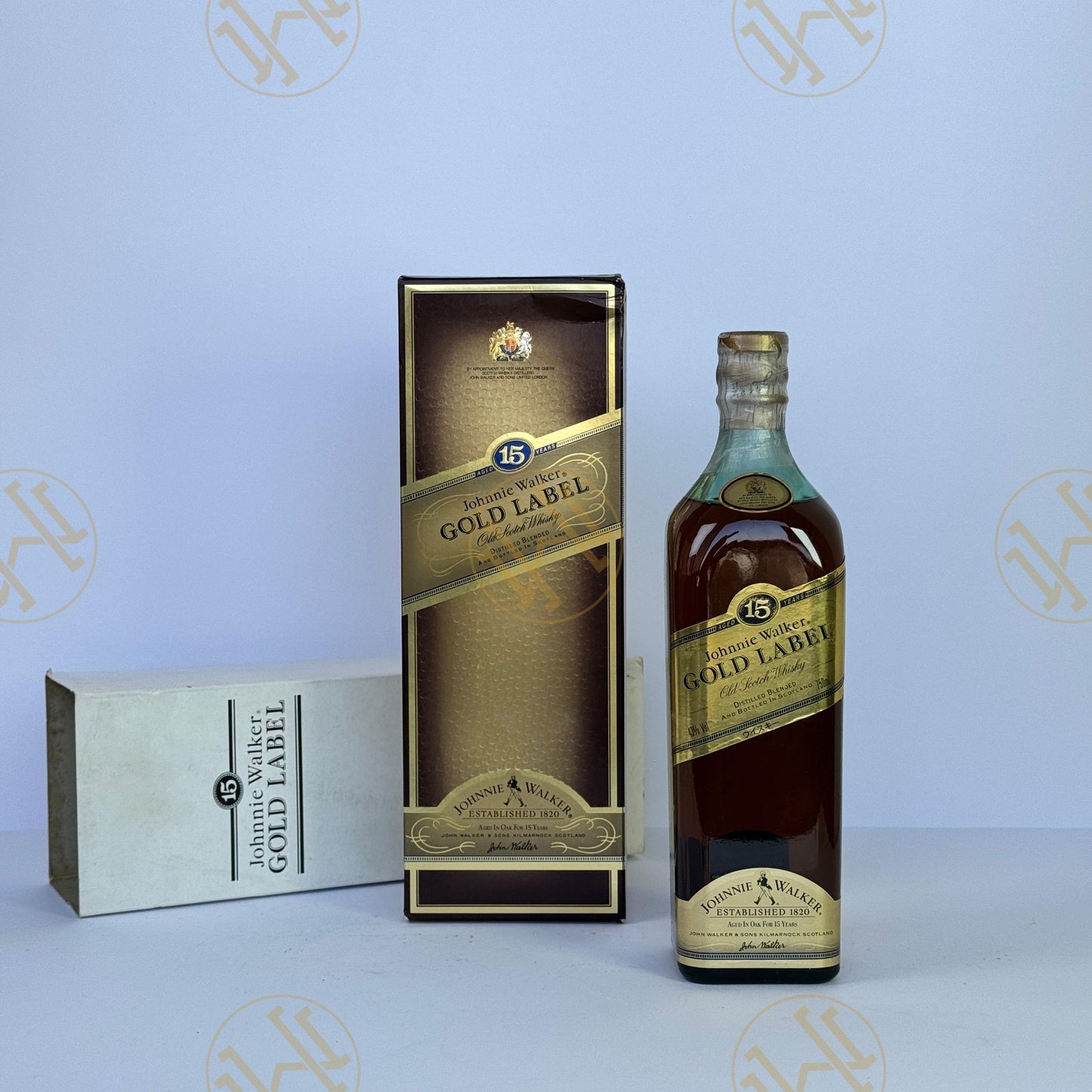 Johnnie Walker Gold Label 15Y 75CL Old Edition