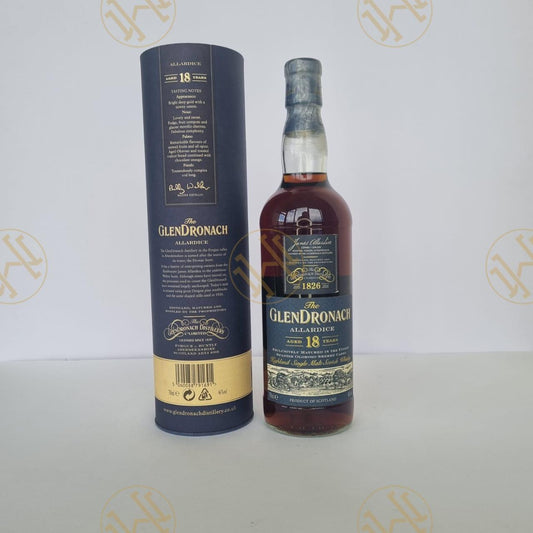 THE GLENDRONACH ALLARDICE BILLY WALKER 18Y 70CL