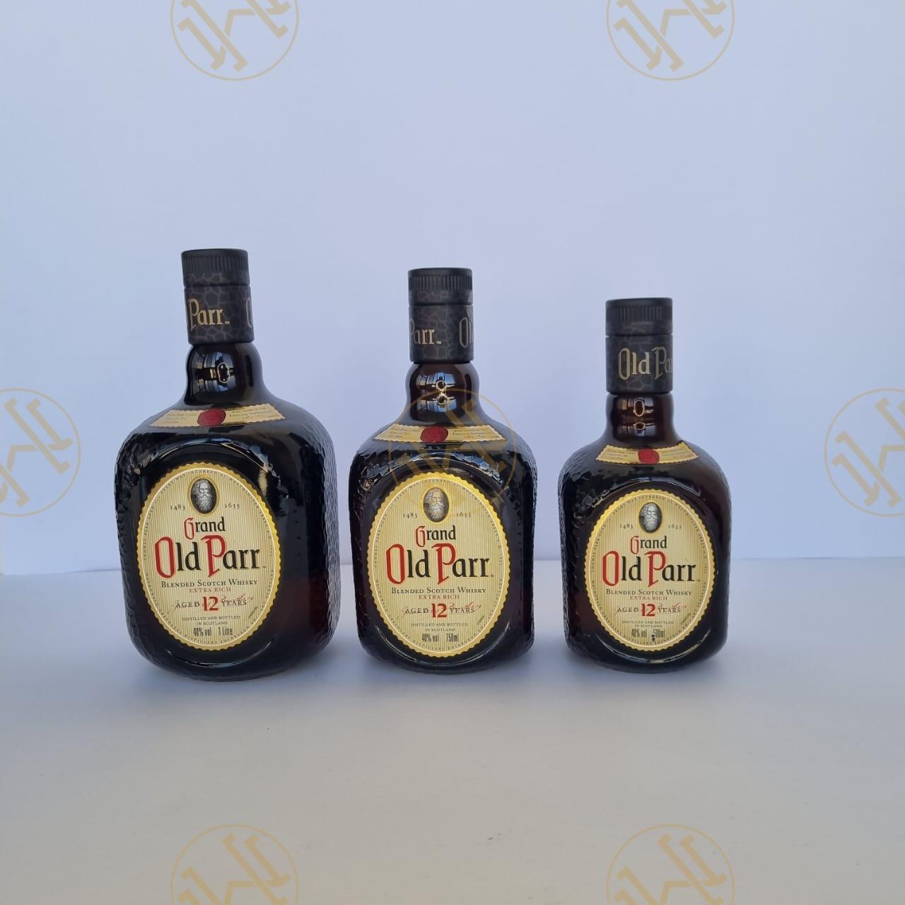 OLD PARR SET 12Y 75CL (Without Box)