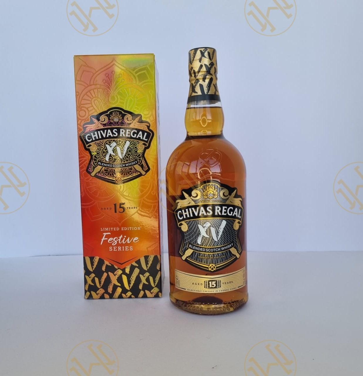 CHIVAS REGAL XV FESTIVE SERIES 15Y 1L