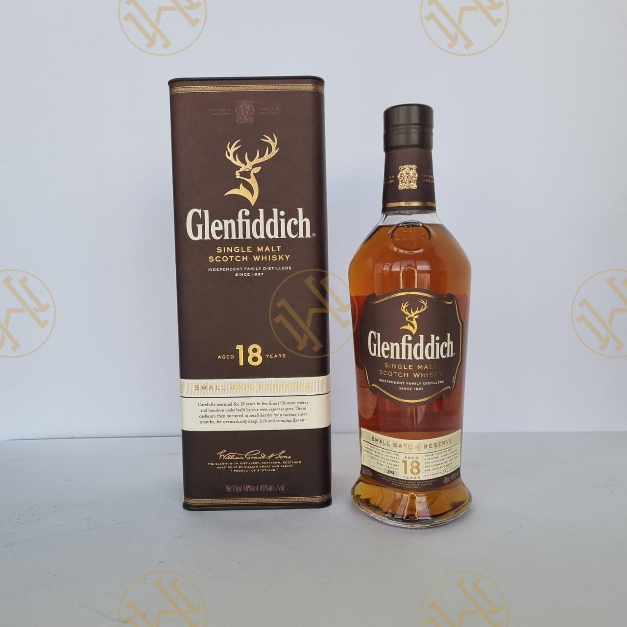 GLENFIDDICH SMALL BATCH RESERVE 18Y 75CL