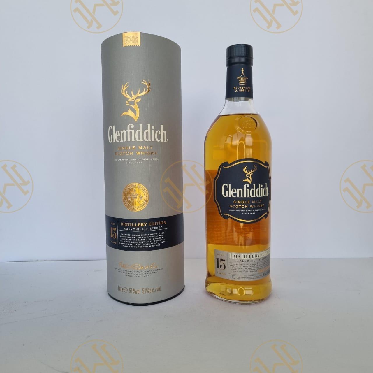 GLENFIDDICH OLD DISTILLERY EDITION 15Y 1L