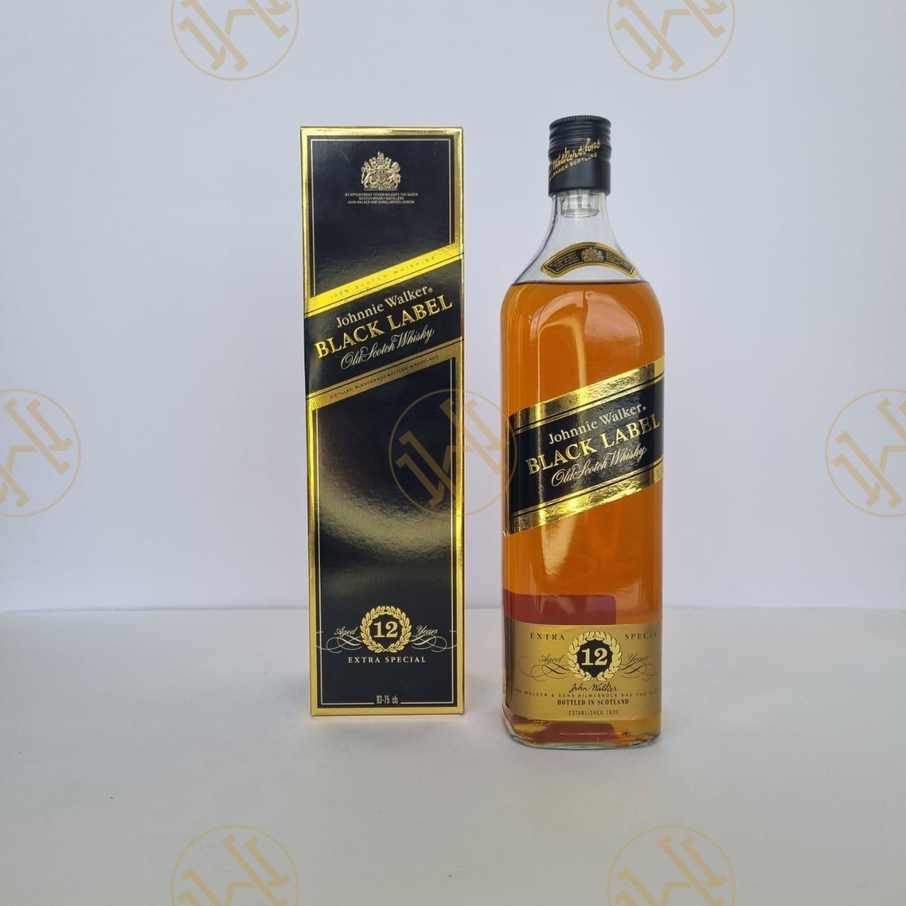 Johnnie Walker Black Label Old Edition  93.75CL