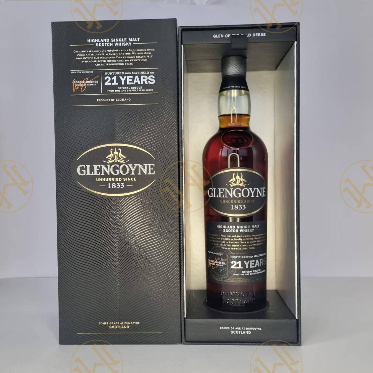 GLENGOYNE HIGHLAND SCOTCH WHISKY 21Y 70CL