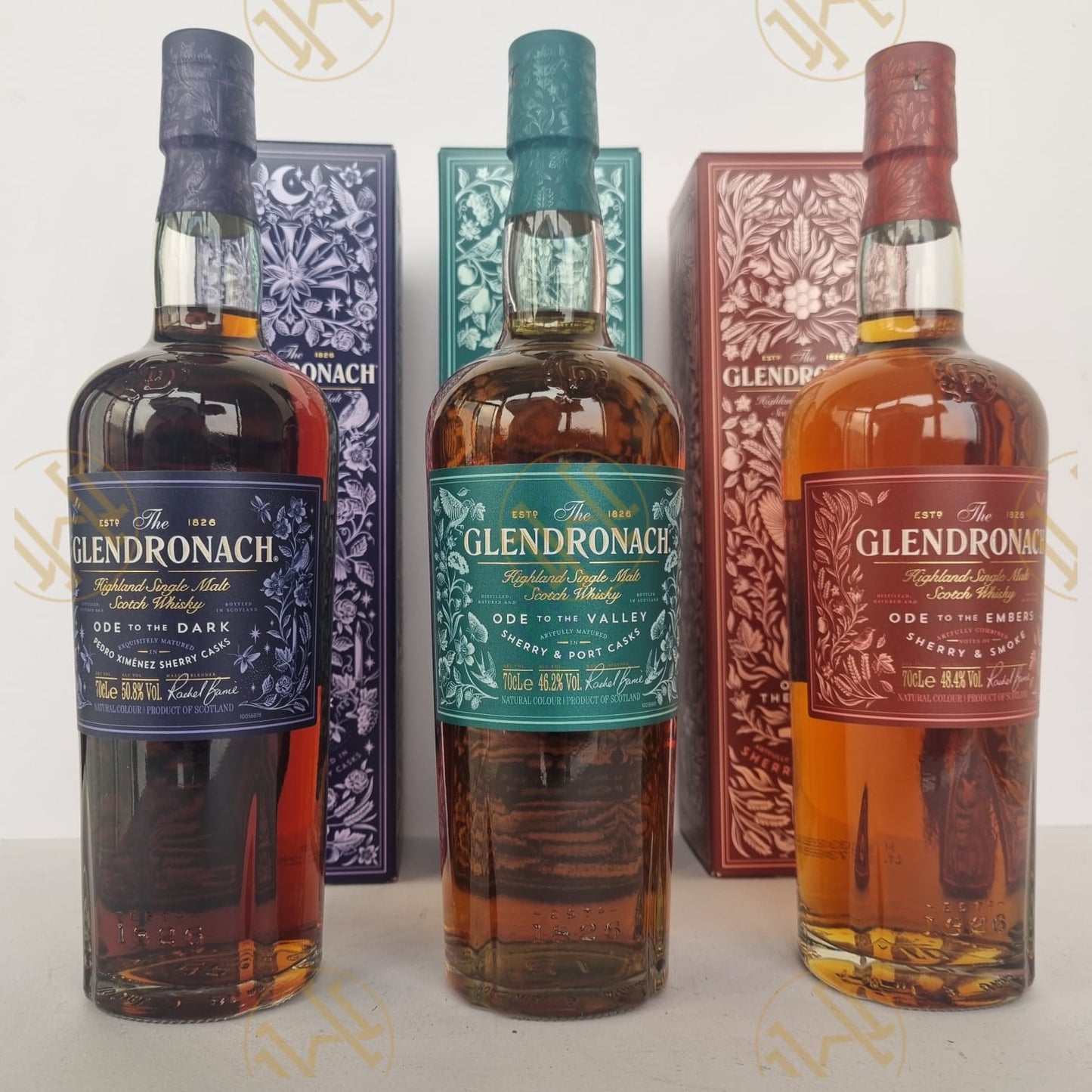THE GLENDRONACH UNVEILS ‘THE MASTER’S ANTHOLOGY’ SET 3X70CL
