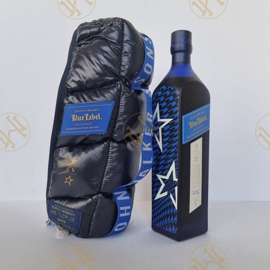 JOHNNIE WALKER BLUE LABEL ICE CHALET 75CL