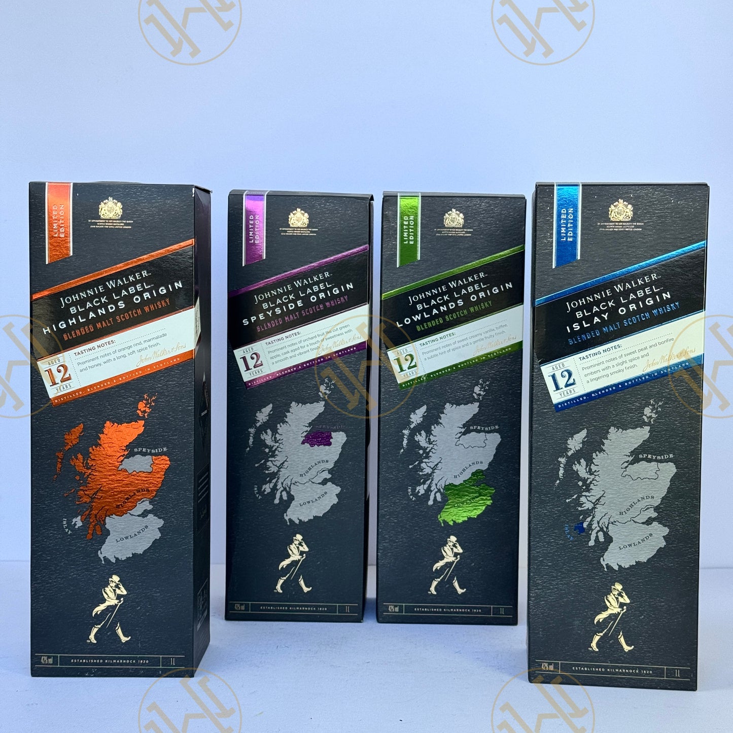 Johnnie Walker Black Label Origins Set