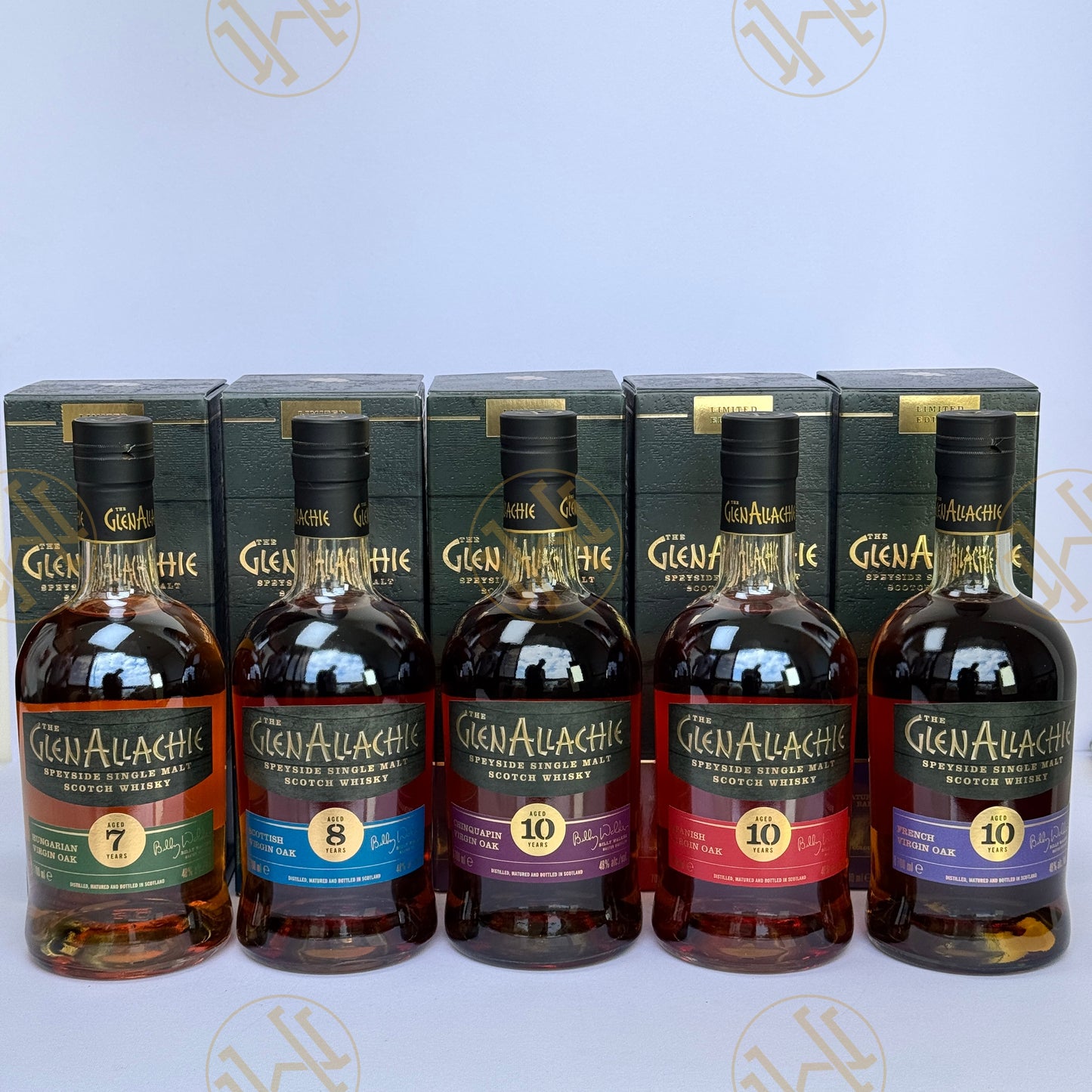 Glenallachie LIMITED EDITION VIRGIN OAK 70CL SET