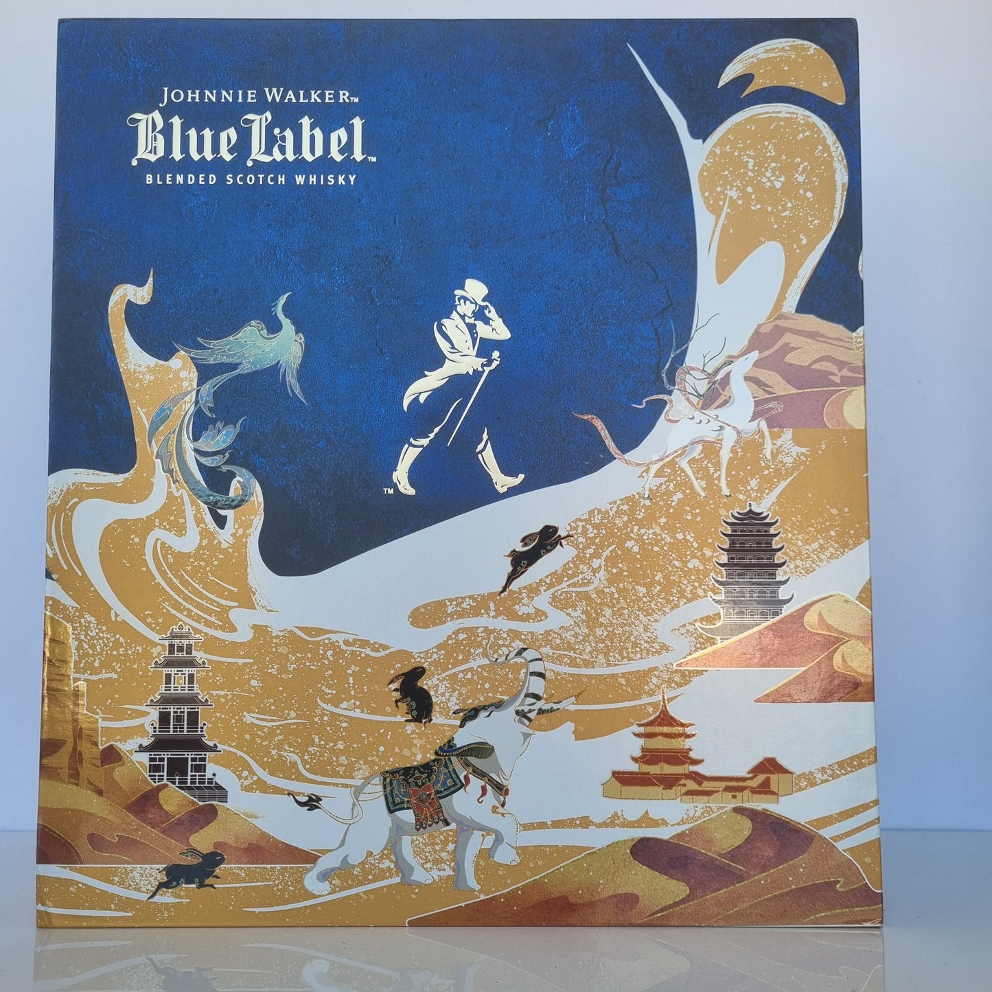 JOHNNIE WALKER BLUE LABEL DUNHUANG FAIRY set  4 bottles  50CL