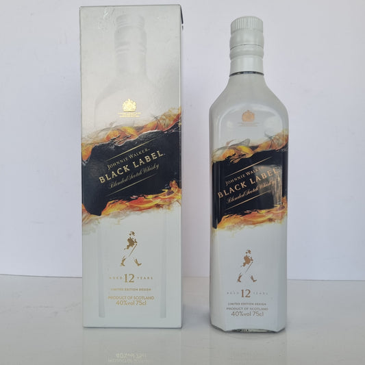 Johnnie Walker Black Label White Shadow Edition by Mattia Biagi 12Y 75CL