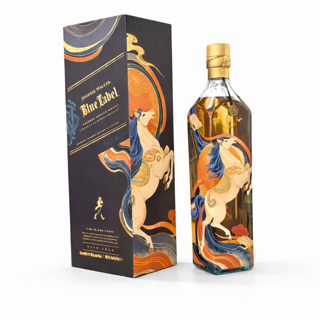 JOHNNIE WALKER BLUE LABEL YEAR OF THE HORSE NEW EDITION 75CL