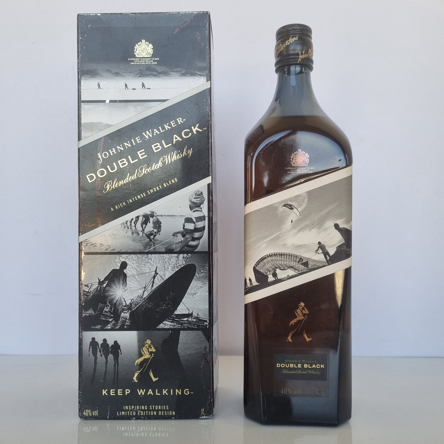 Johnnie Walker double black inspiring stories 1L