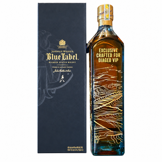 JOHNNIE WALKER BLUE LABEL EXCLUSIVE CRAFTED FOR DIAGEO VIP 75CL
